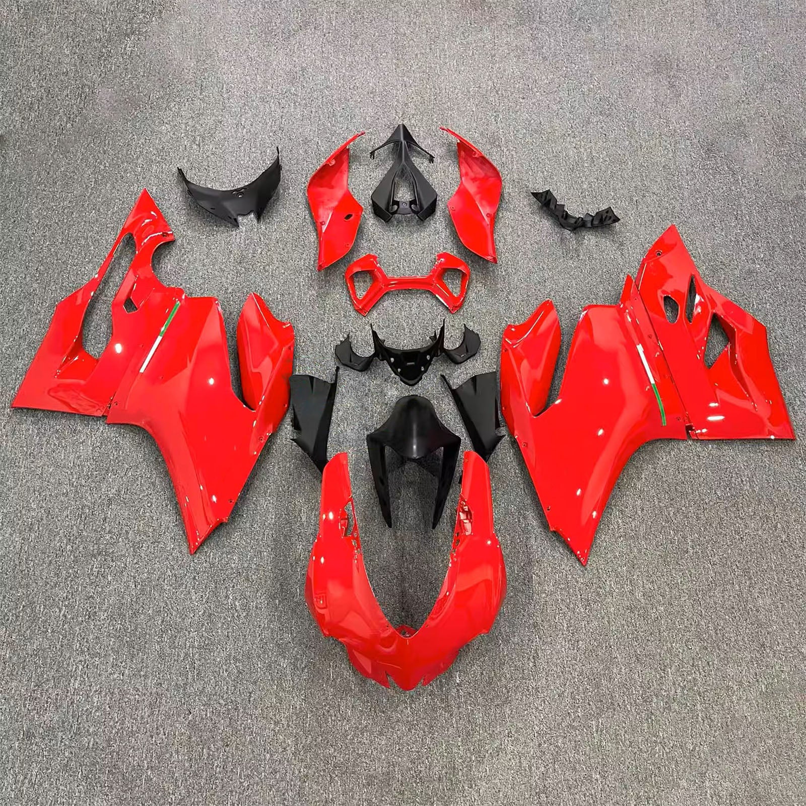 Amotopart 2012-2015 Ducati 899 Red Fairing Kit