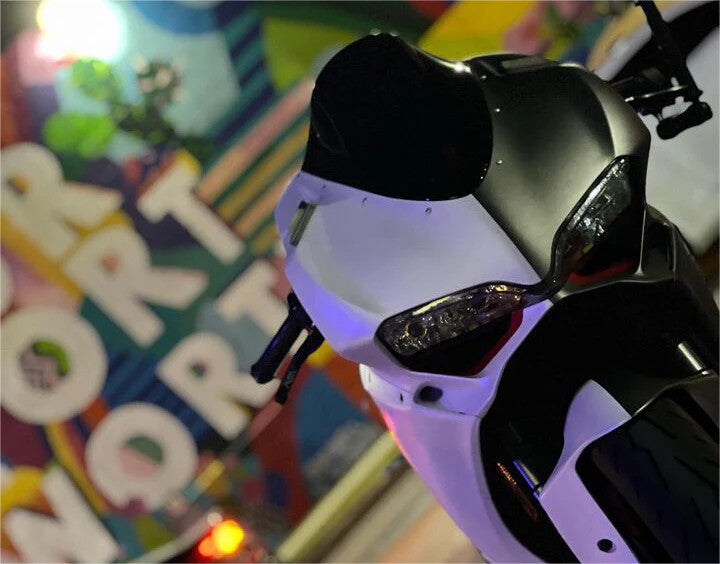 Amotopart 2015-2020 Ducati 959 Gray White Fairing Kit