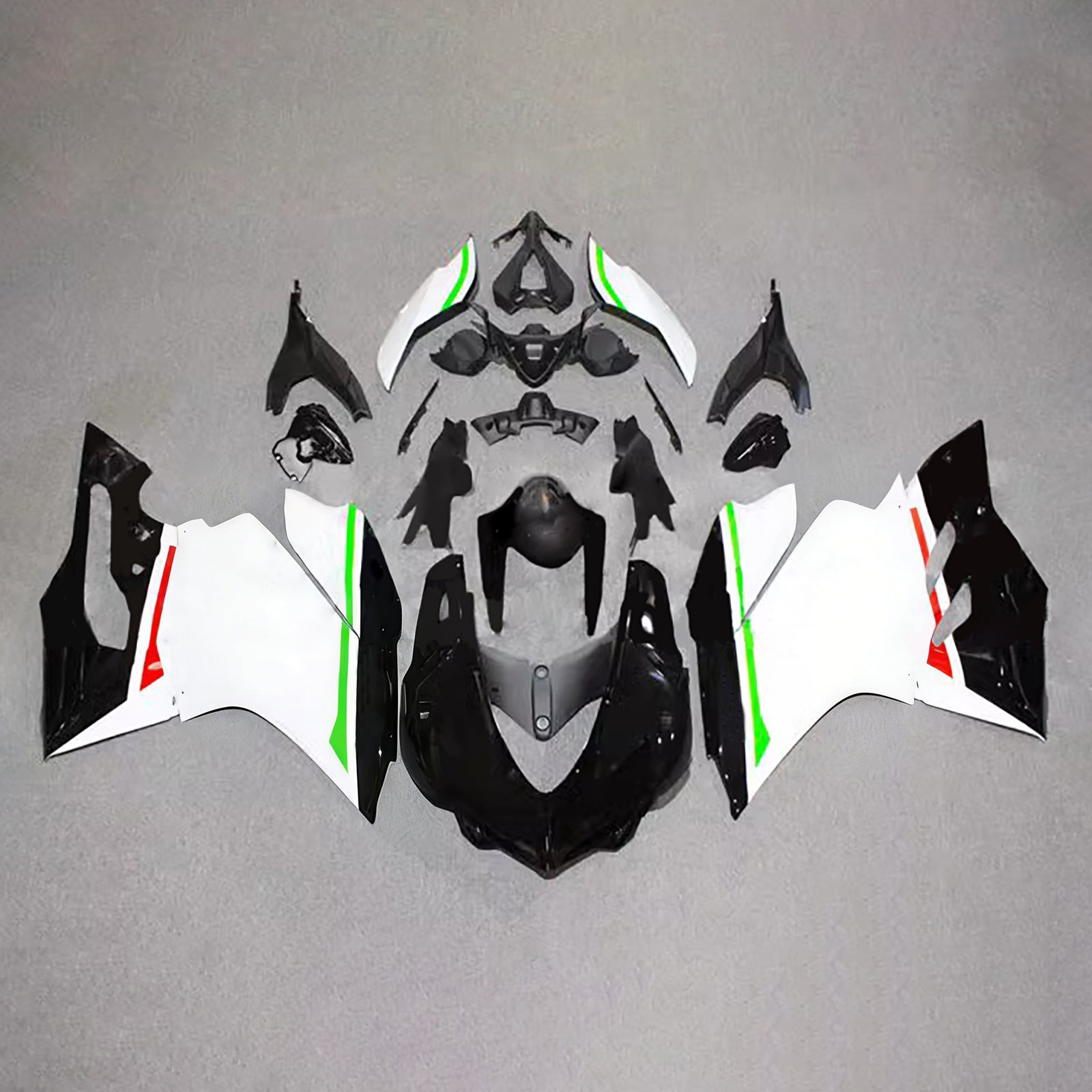 Amotopart 2015-2020 Ducati 959 Glossy White Black Red Green Fairing Kit