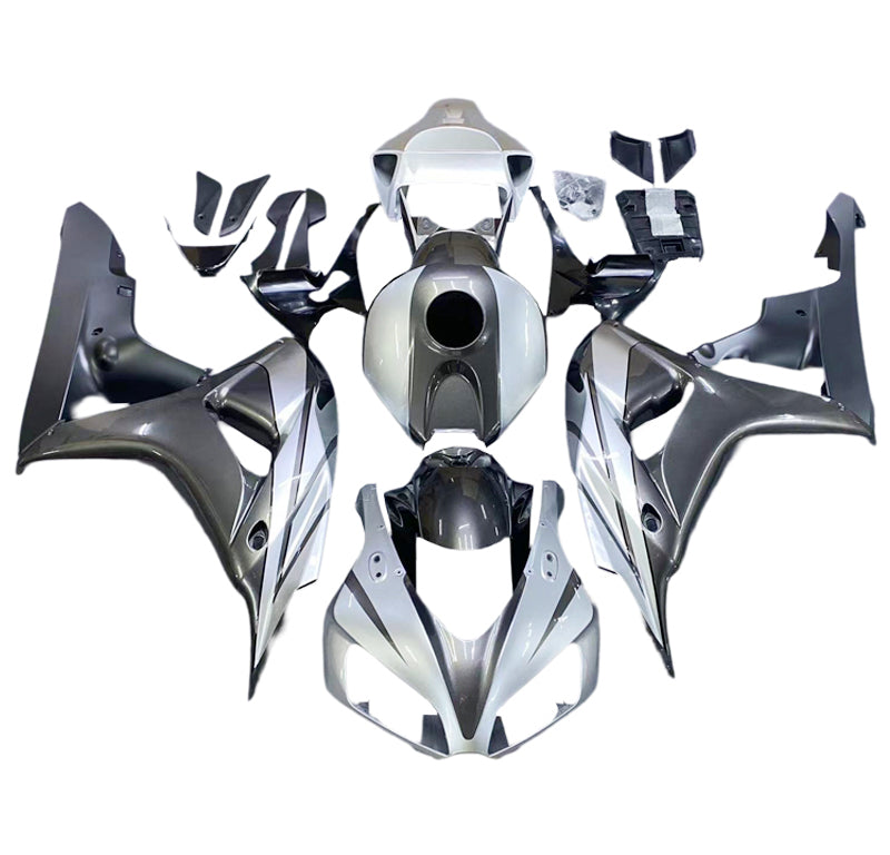 Amotopart 2006-2007 CBR1000RR Honda Fairing Black & Grey Kit