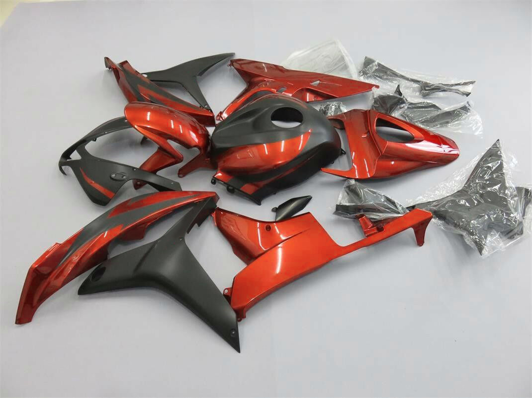 Amotopart 2007 2008 CBR600RR Honda Verkleidung Orange&Schwarzes Set