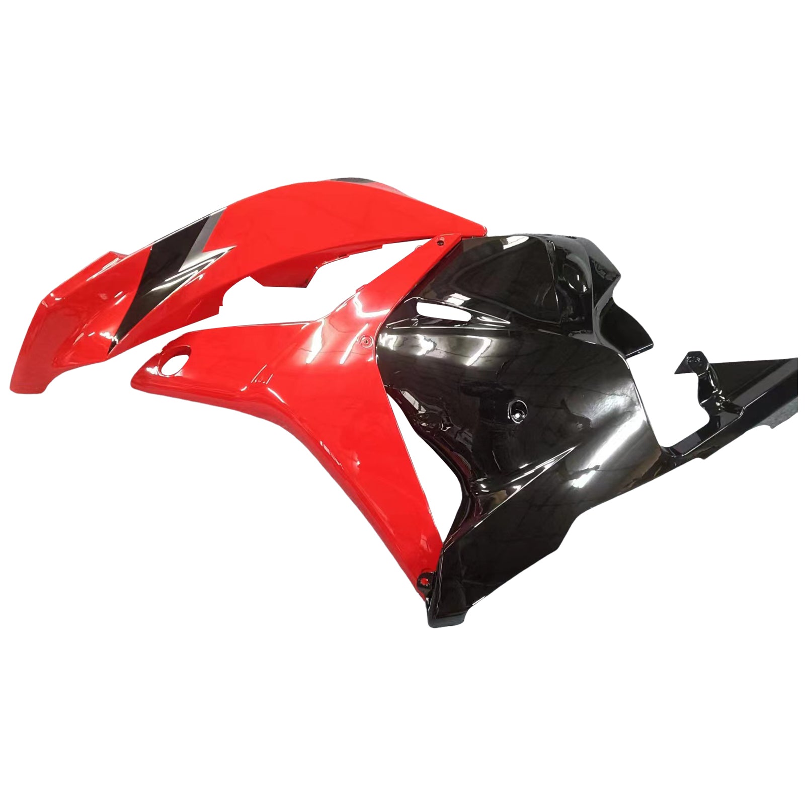 Amotopart 2009-2012 CBR600RR HONDA FARION RED & BLACK KIT
