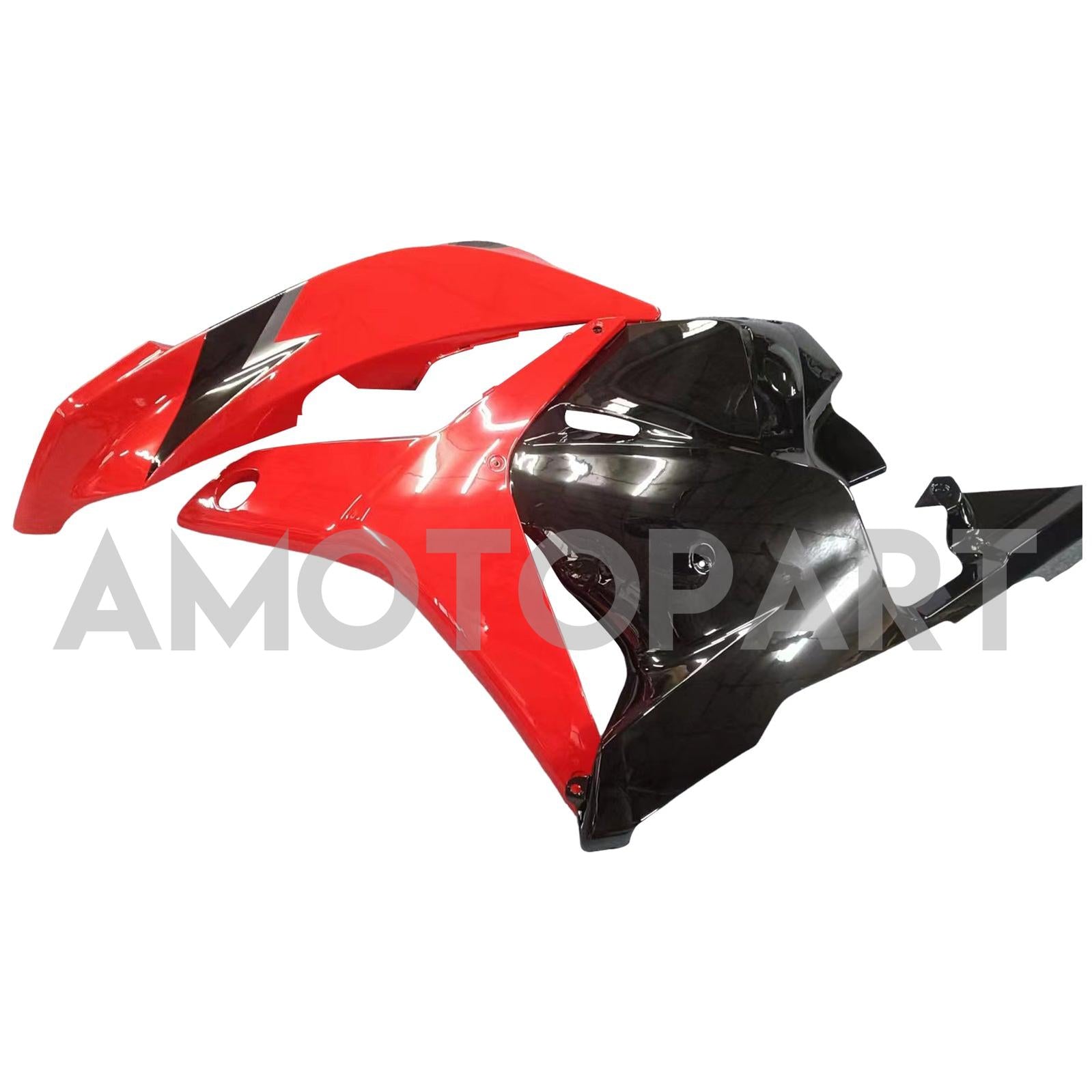 Amotopart 2009-2012 CBR600RR Honda Fairing Red&Black Kit