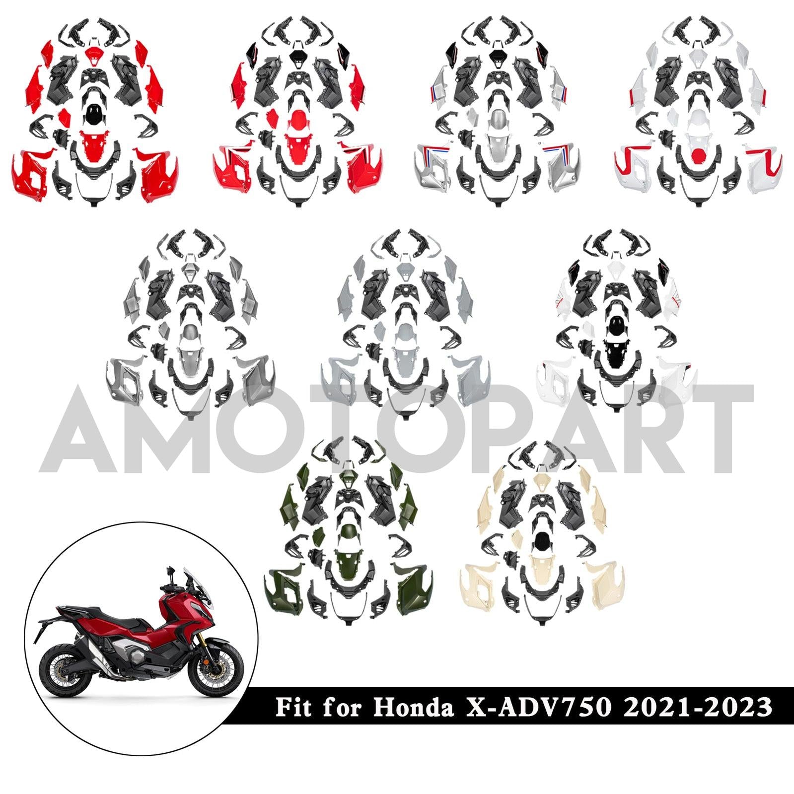 2021-2023 Honda X-ADV 750 XADV750 Fairing kit