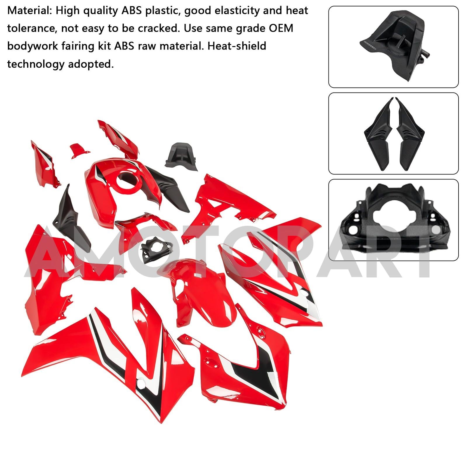 Amotopart 2024-2025 Honda CBR650R Fairing Kit