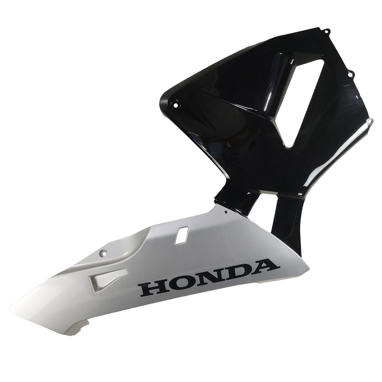 Amotopart 2003-2004 CBR600RR Honda Fairing Black & Silver Kit