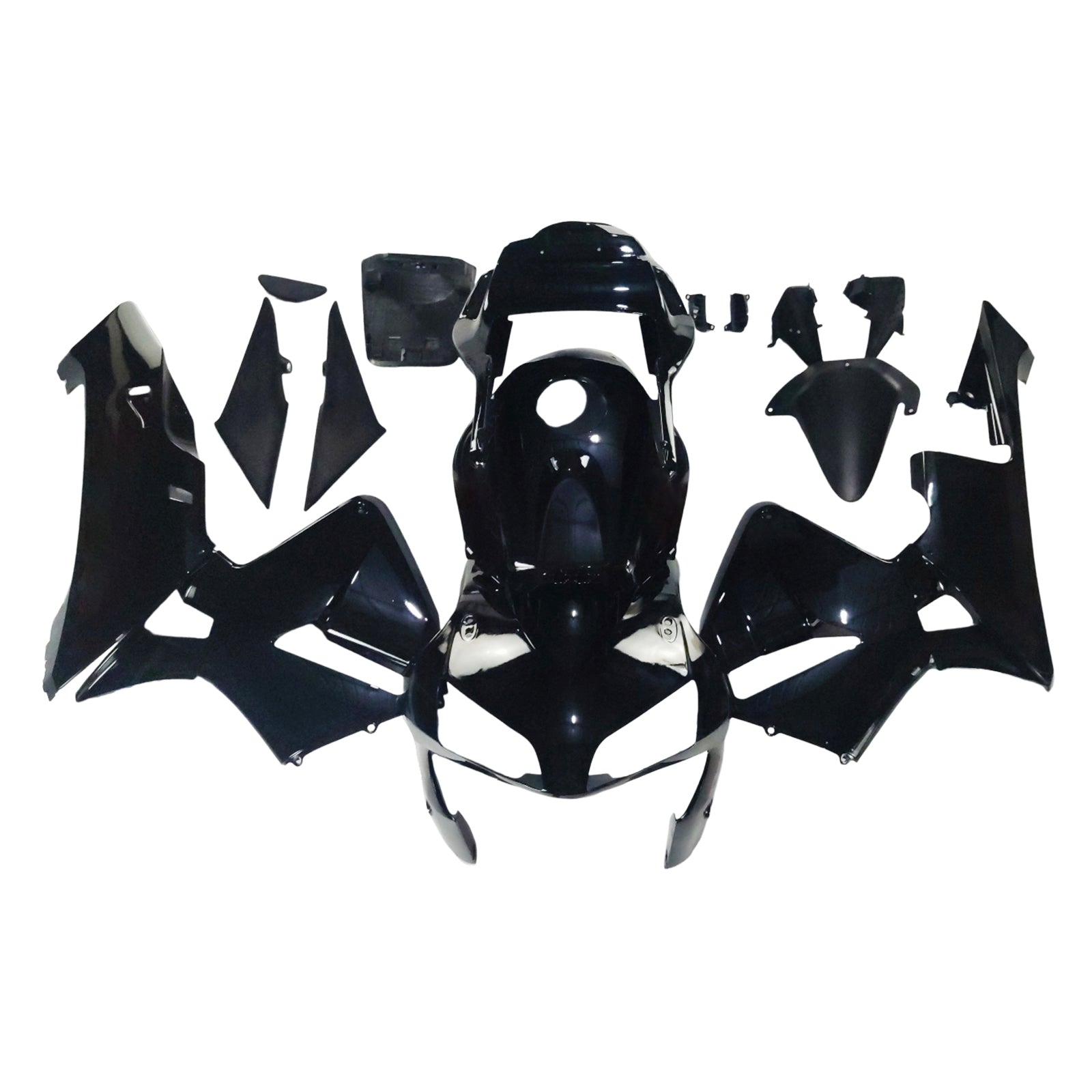 Amotopart 2003-2004 Honda CBR600RR Fairing Black Kit