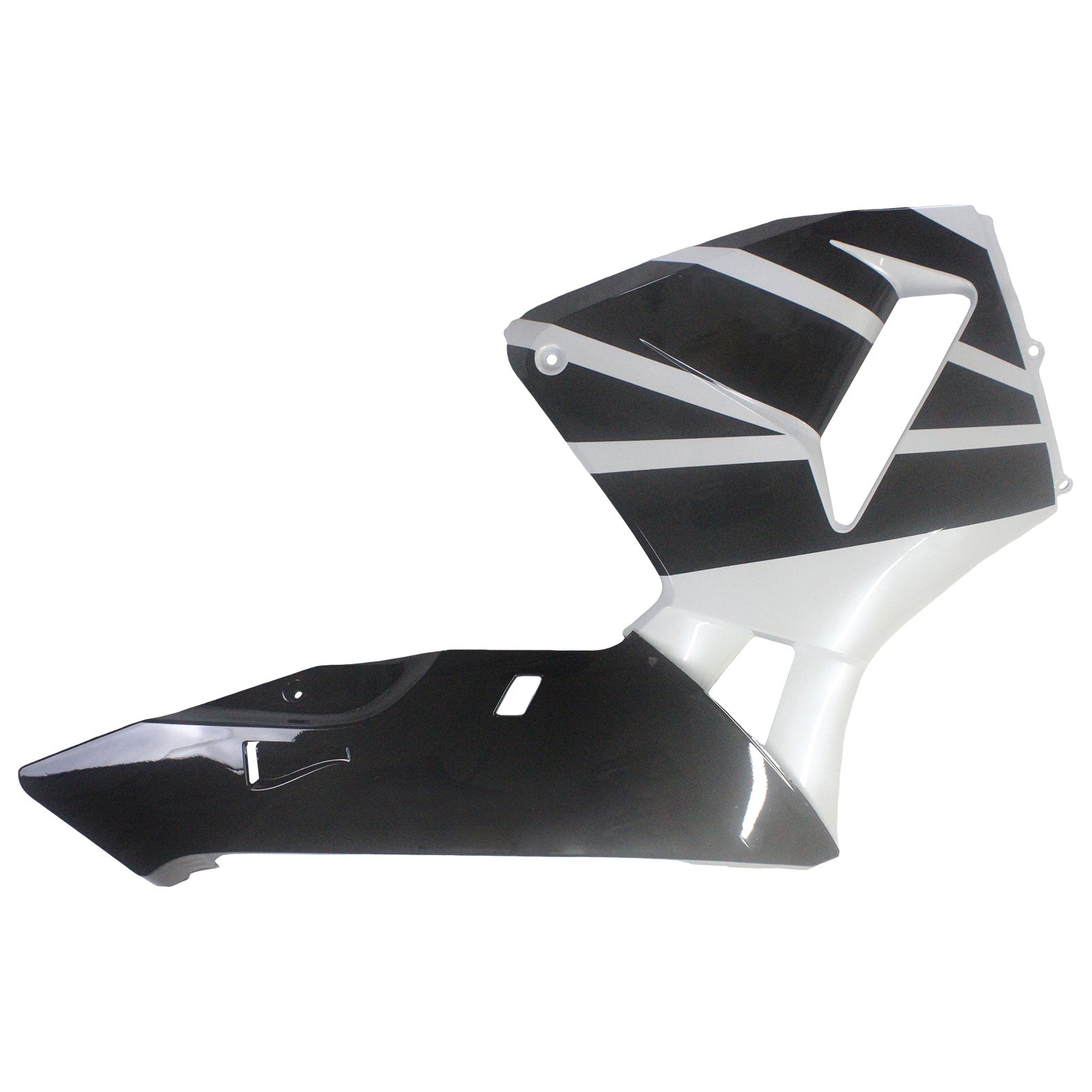 Amotopart 2003-2004 Honda CBR600RR White Black Fairing Kit