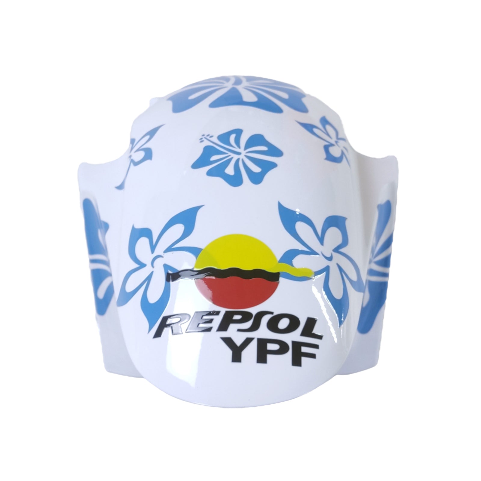 Amotopart 2003-2004 Honda CBR600RR White Blue Snow Fairing Kit