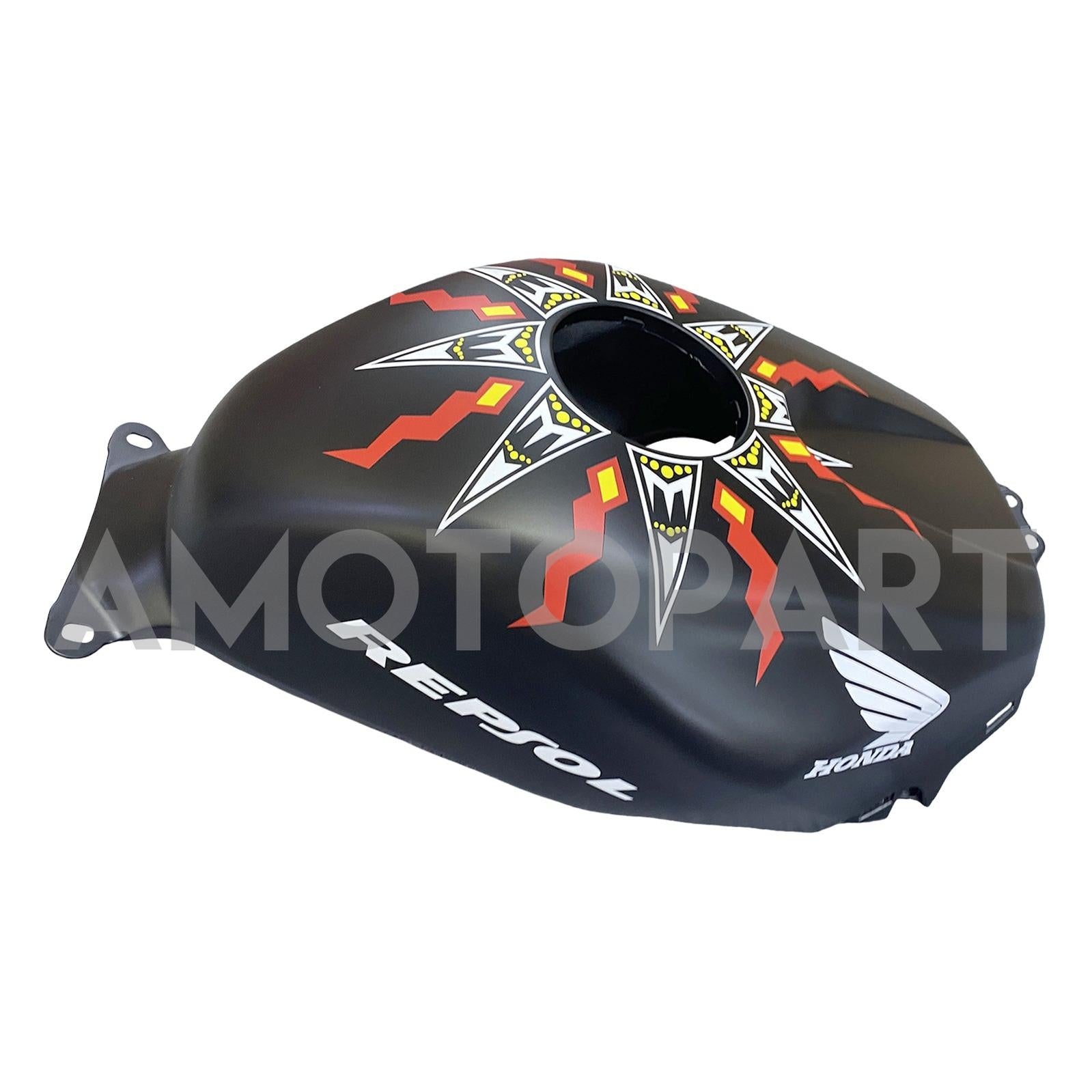 Amotopart 2003-2004 Honda CBR600RR Black Blue Red Accents Fairing Kit