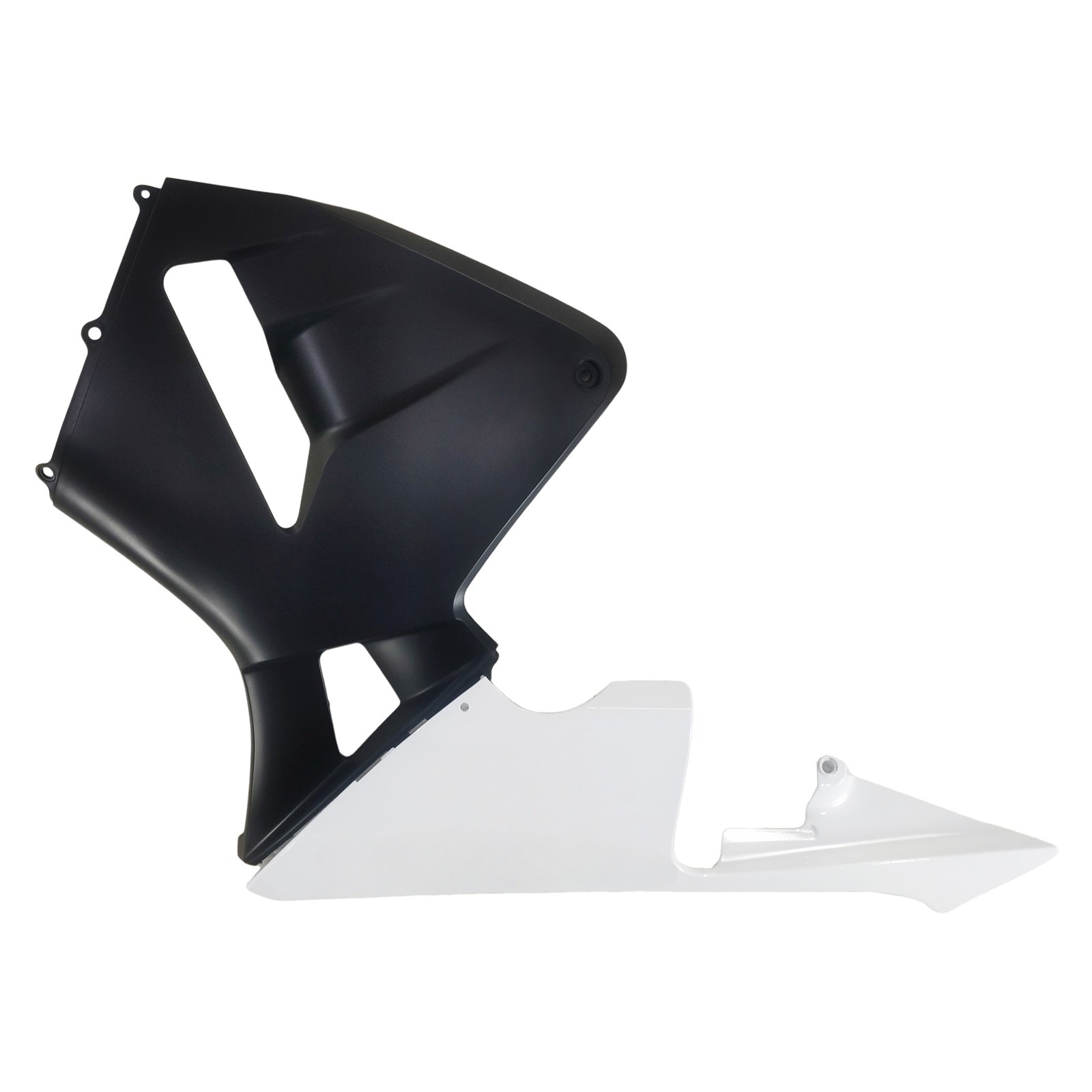 Amotopart 2003-2004 Honda CBR600RR White Black Fairing Kit