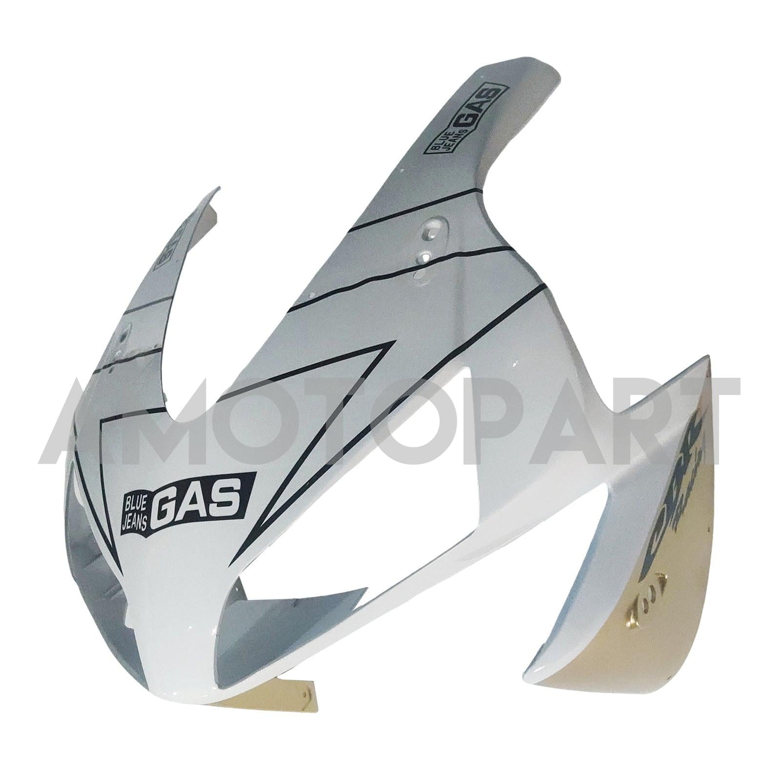 Amotopart 2003-2004 Honda CBR600RR FARION WHITE & GOLD KIT