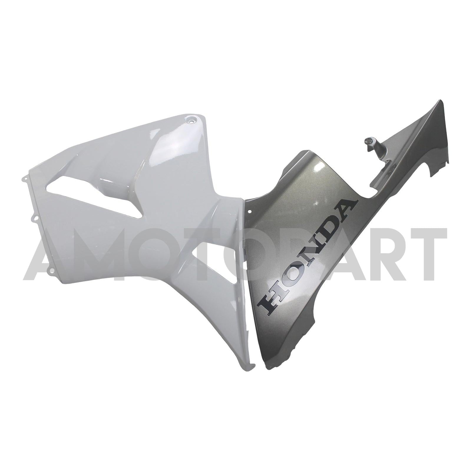 Amotopart 2003-2004 Honda CBR600RR White&Grey Fairing Kit