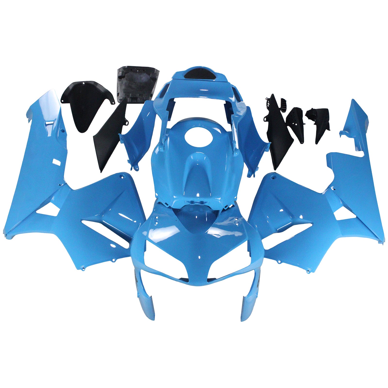 Amotopart 2003-2004 Honda CBR600RR Blue Fairing Kit