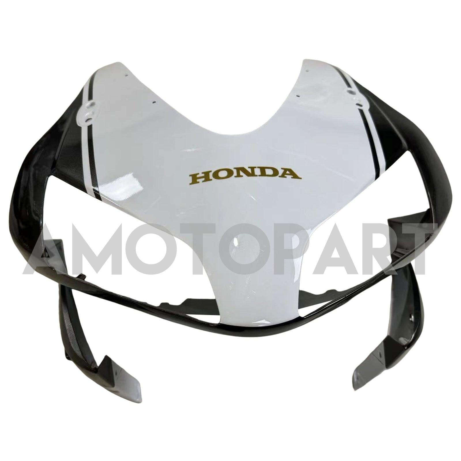 Amotopart 2003-2004 Honda CBR600RR Fairing Black&White Kit