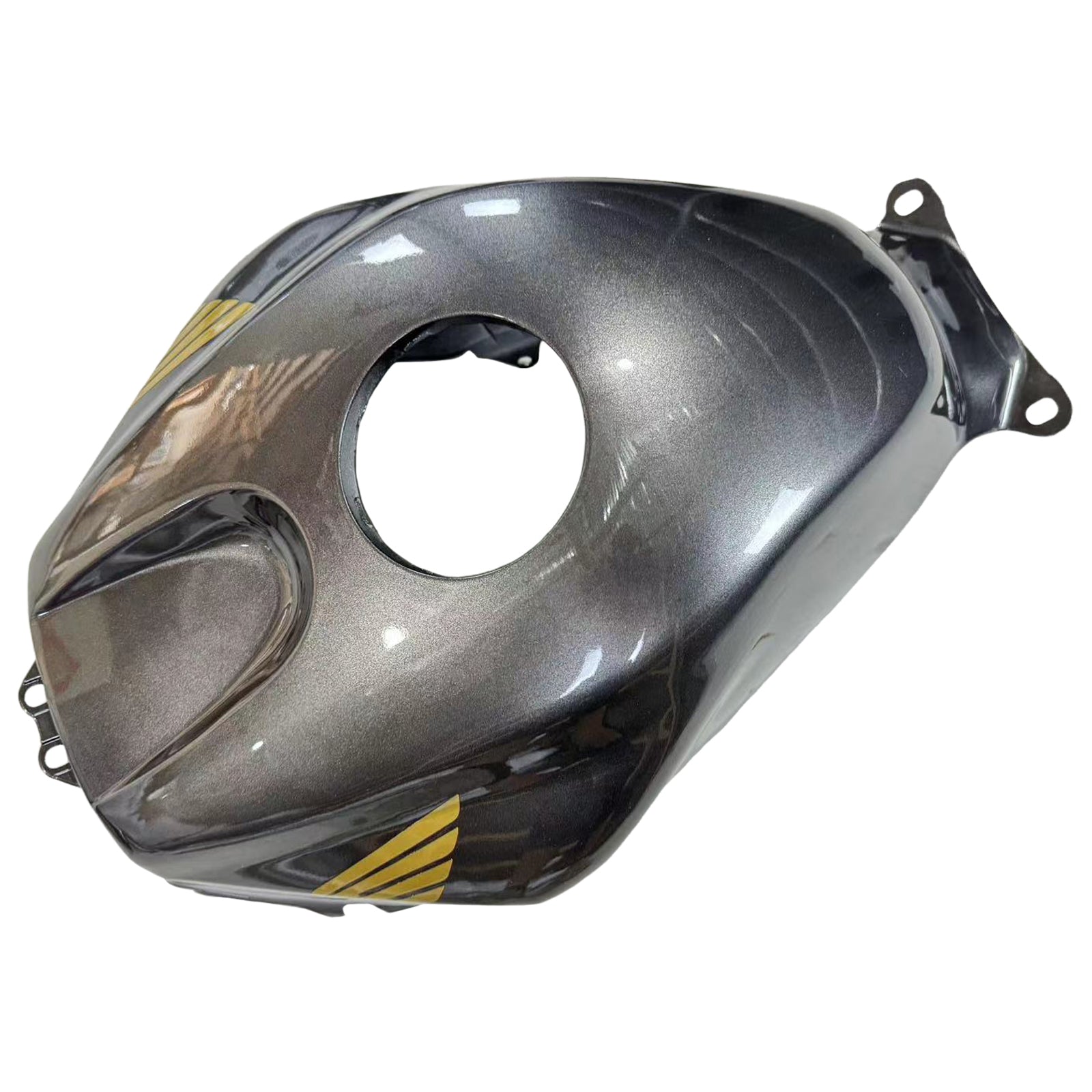 Amotopart 2003-2004 Honda CBR600RR Kit de carenado blanco y negro