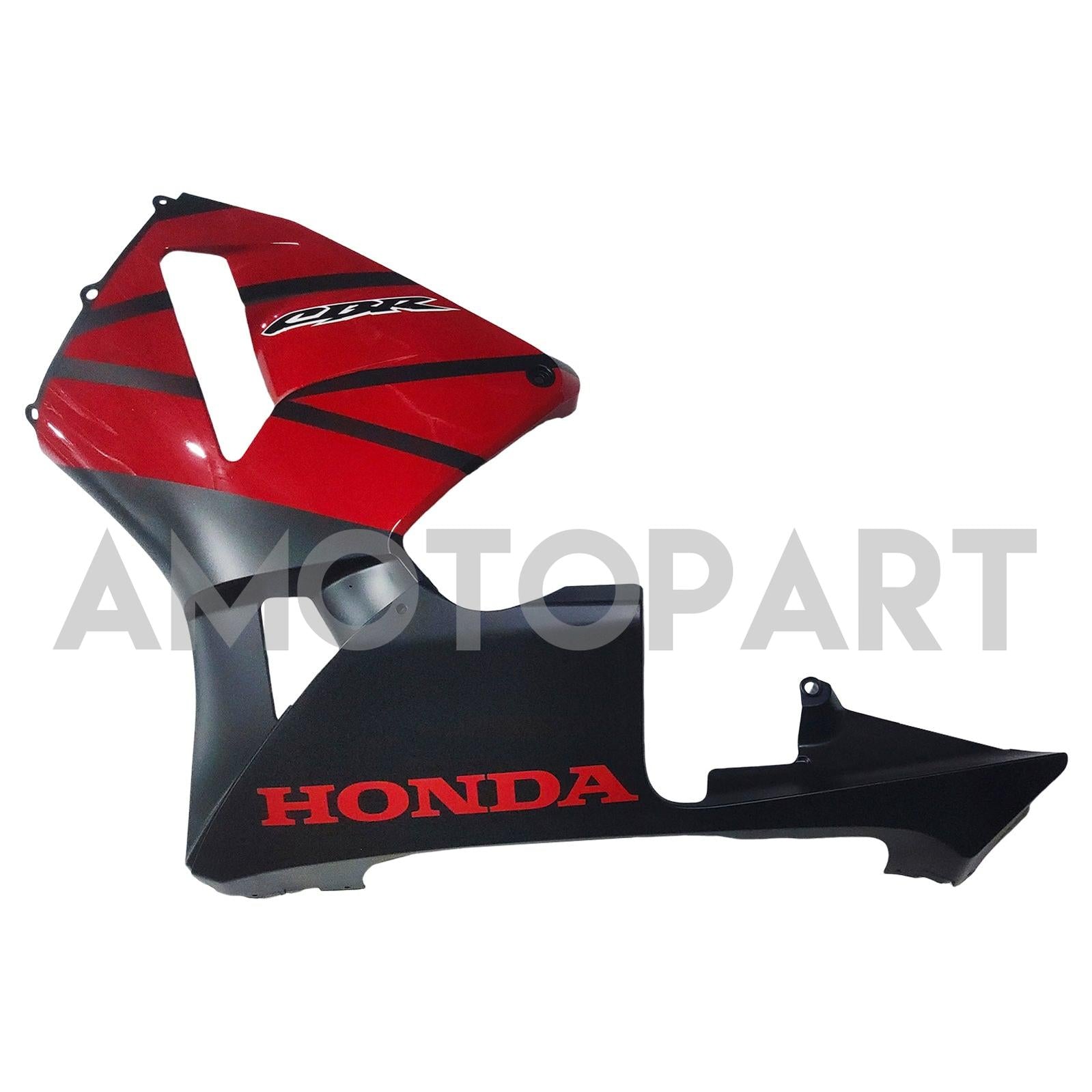 Amotopart 2003-2004 Honda CBR600RR Kit de carénage noir rouge