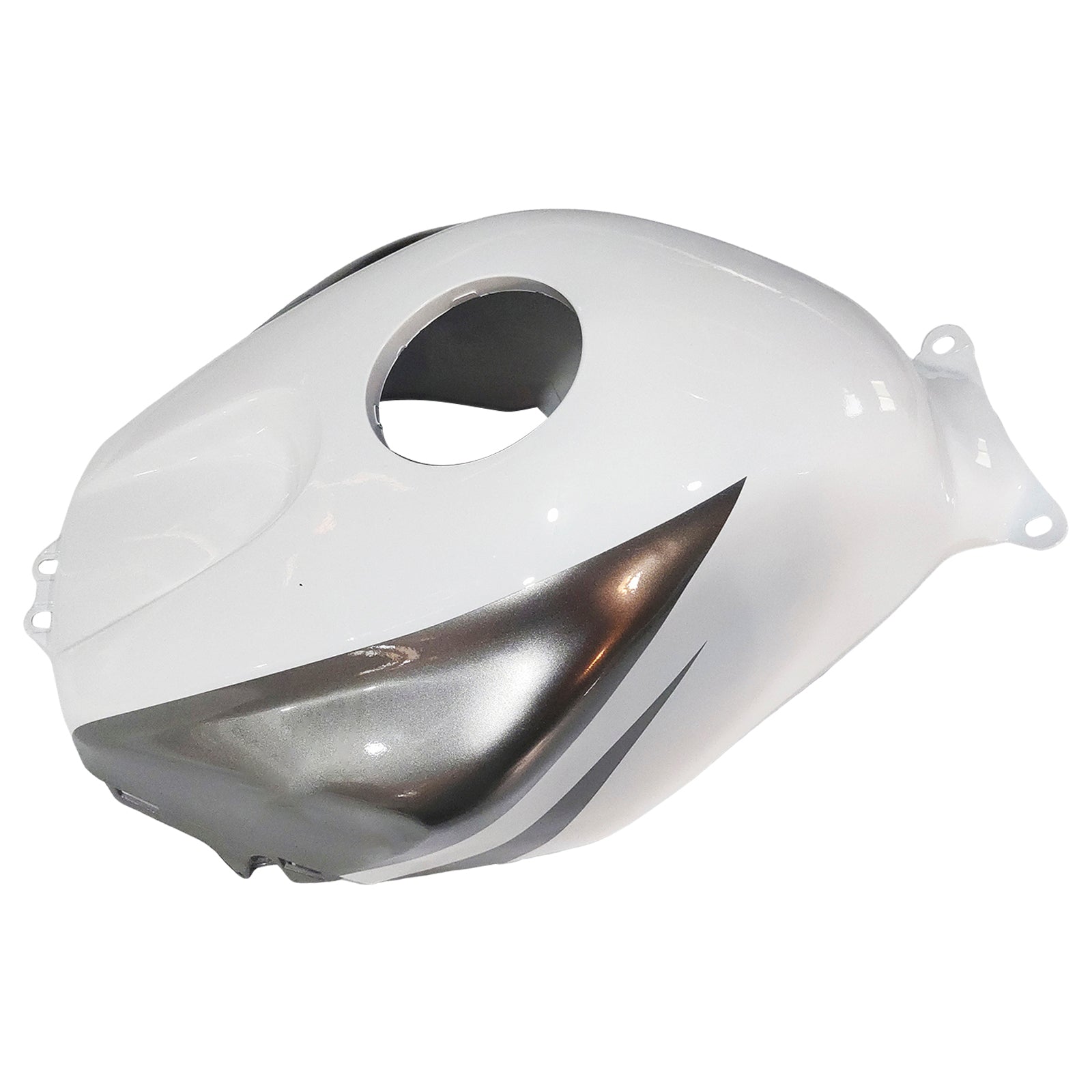 Amotopart 2003-2004 Honda CBR600RR White Black Fairing Kit