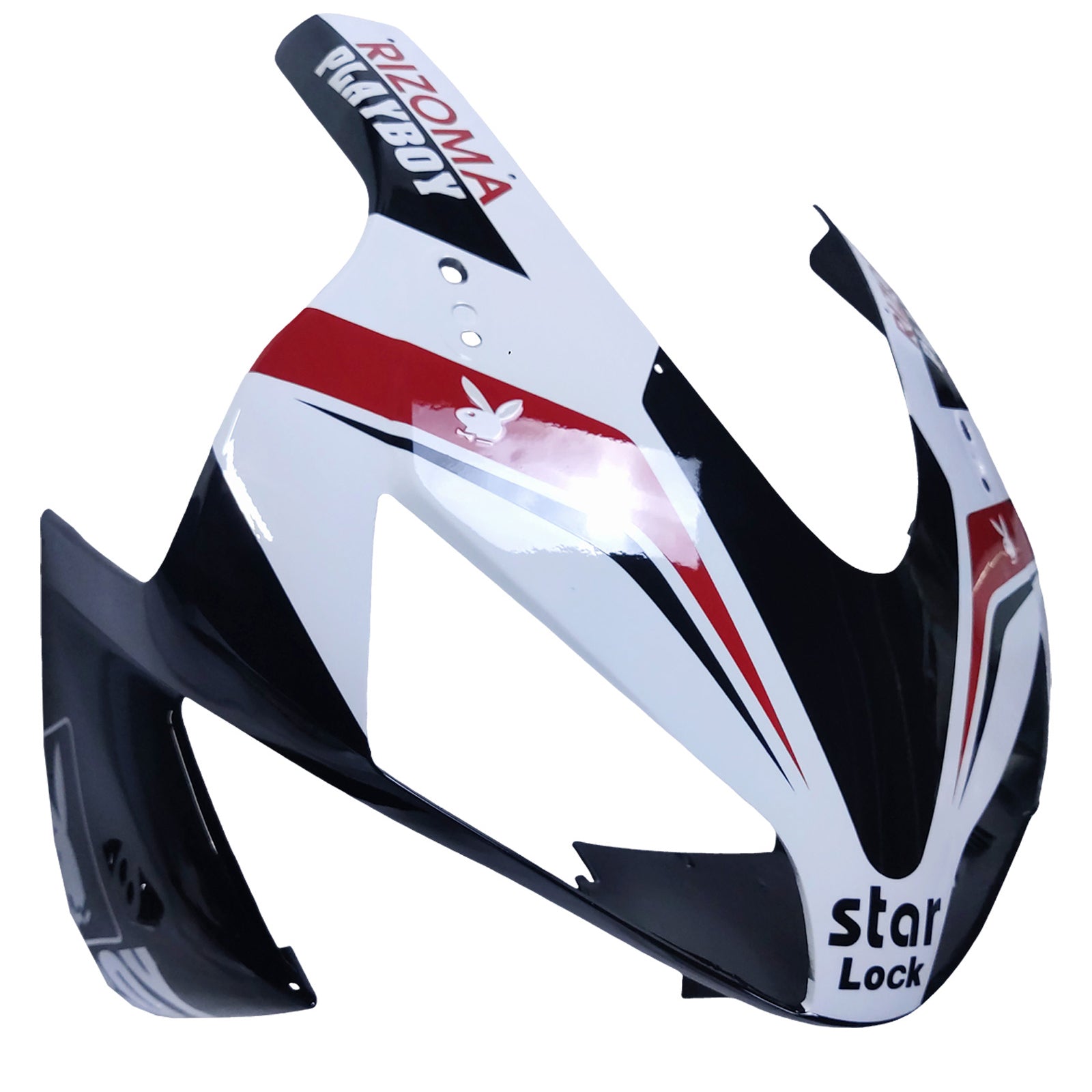 Amotopart 2003-2004 Honda CBR600RR White Black Red Fairing Kit