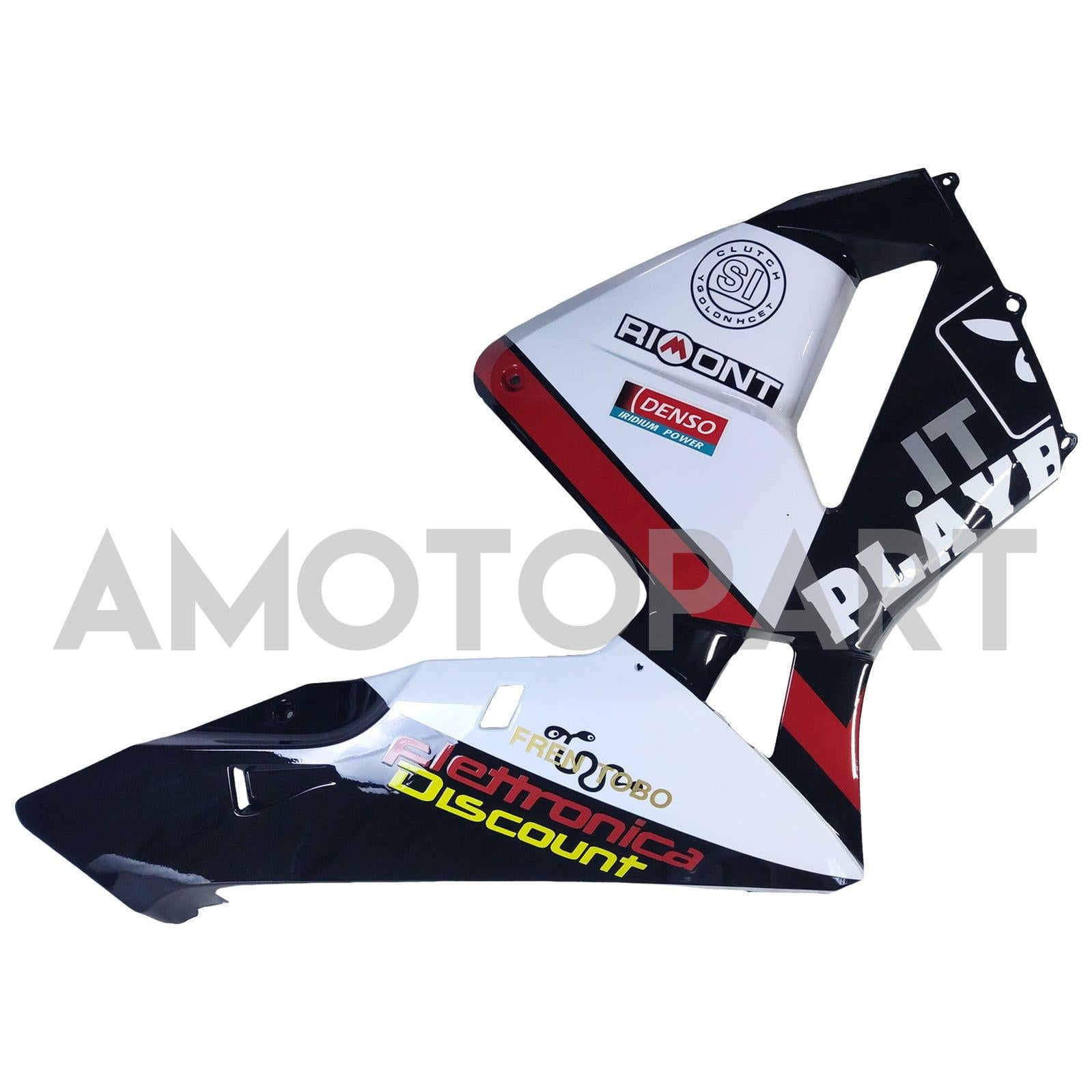 Amotopart 2003-2004 Honda CBR600RR White Black Red Fairing Kit
