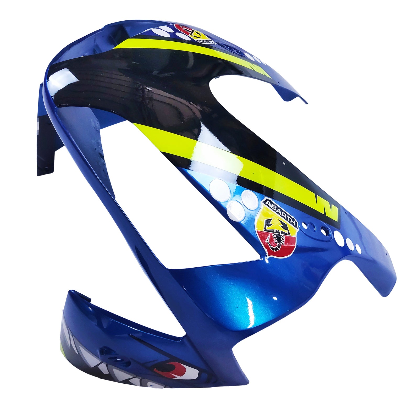 Kit de carenagens Amotopart 2003-2004 Honda CBR600RR azul verde