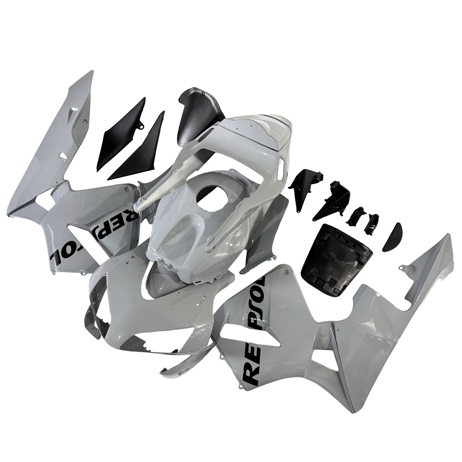 Amotopart 2003-2004 Honda CBR600RR Grey Fairing Kit