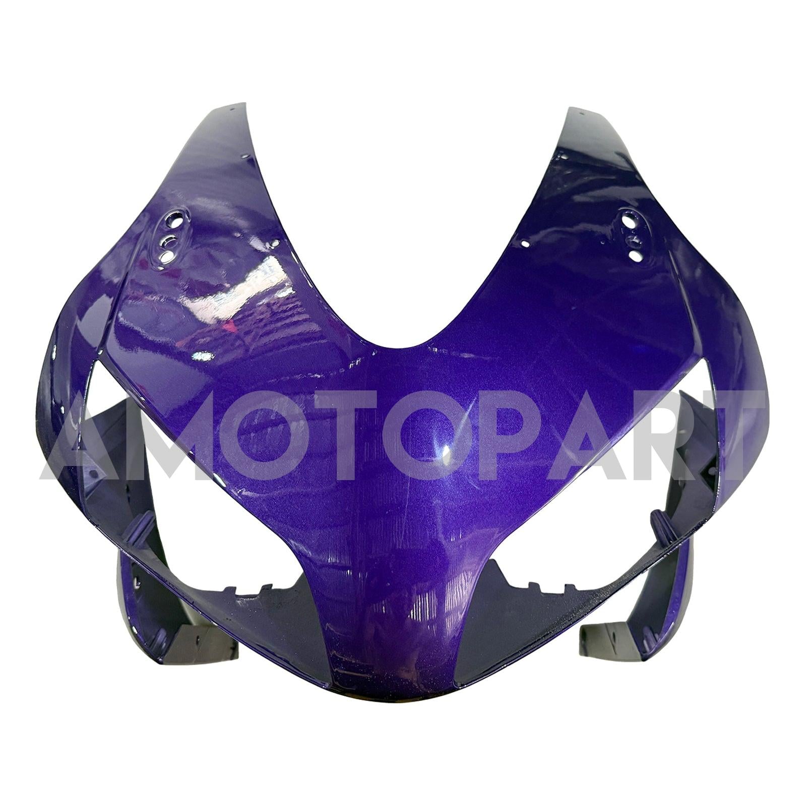 Amotopart 2003-2004 Honda CBR600RR Forged Carbon Fiber Patterns & Purple Fairing Kit