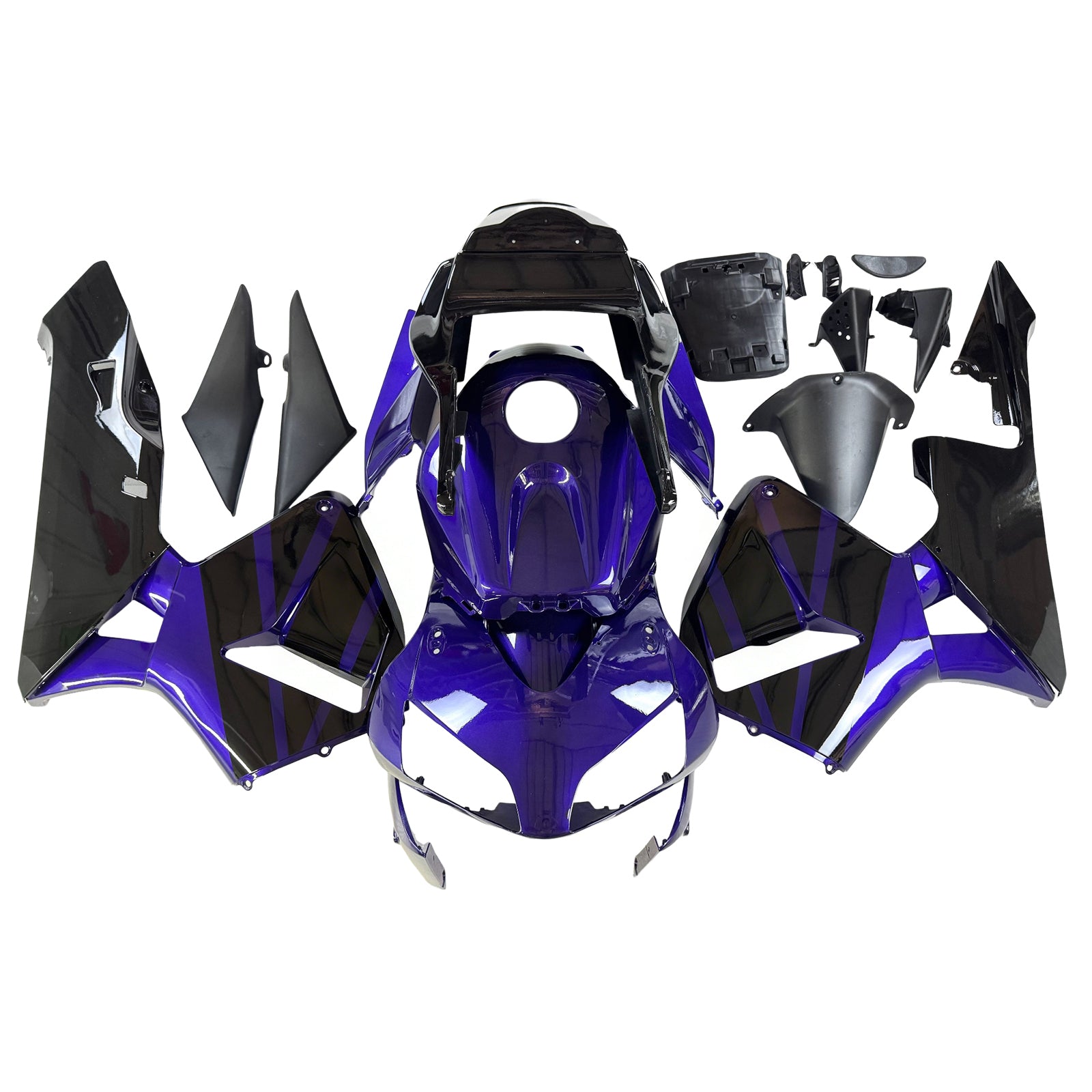 AMOTOPT 2003-2004 HONDA CBR600RR RED RED & BLACK KIT