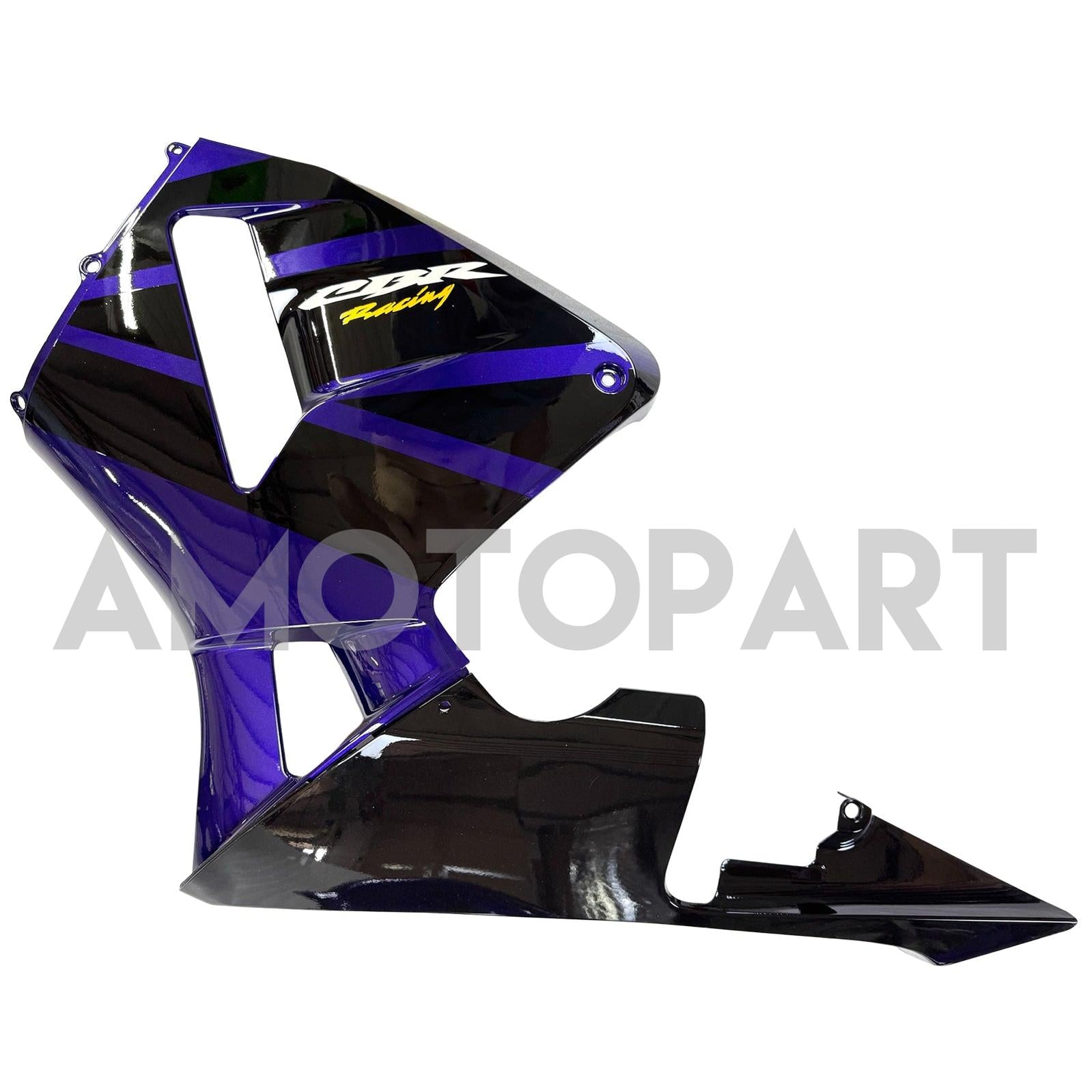 Amotopart 2003-2004 Honda CBR600RR Purple Black Fairing Kit