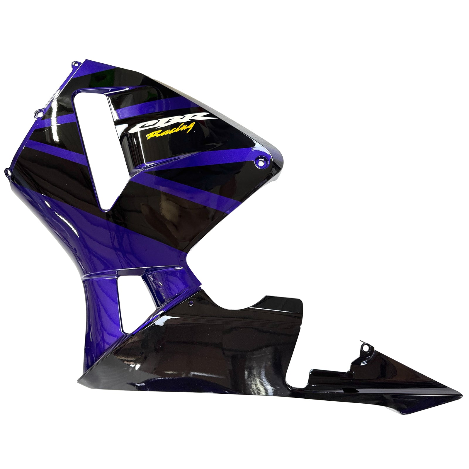 Amotopart 2003-2004 Honda CBR600rr Kit de carénage noir violet