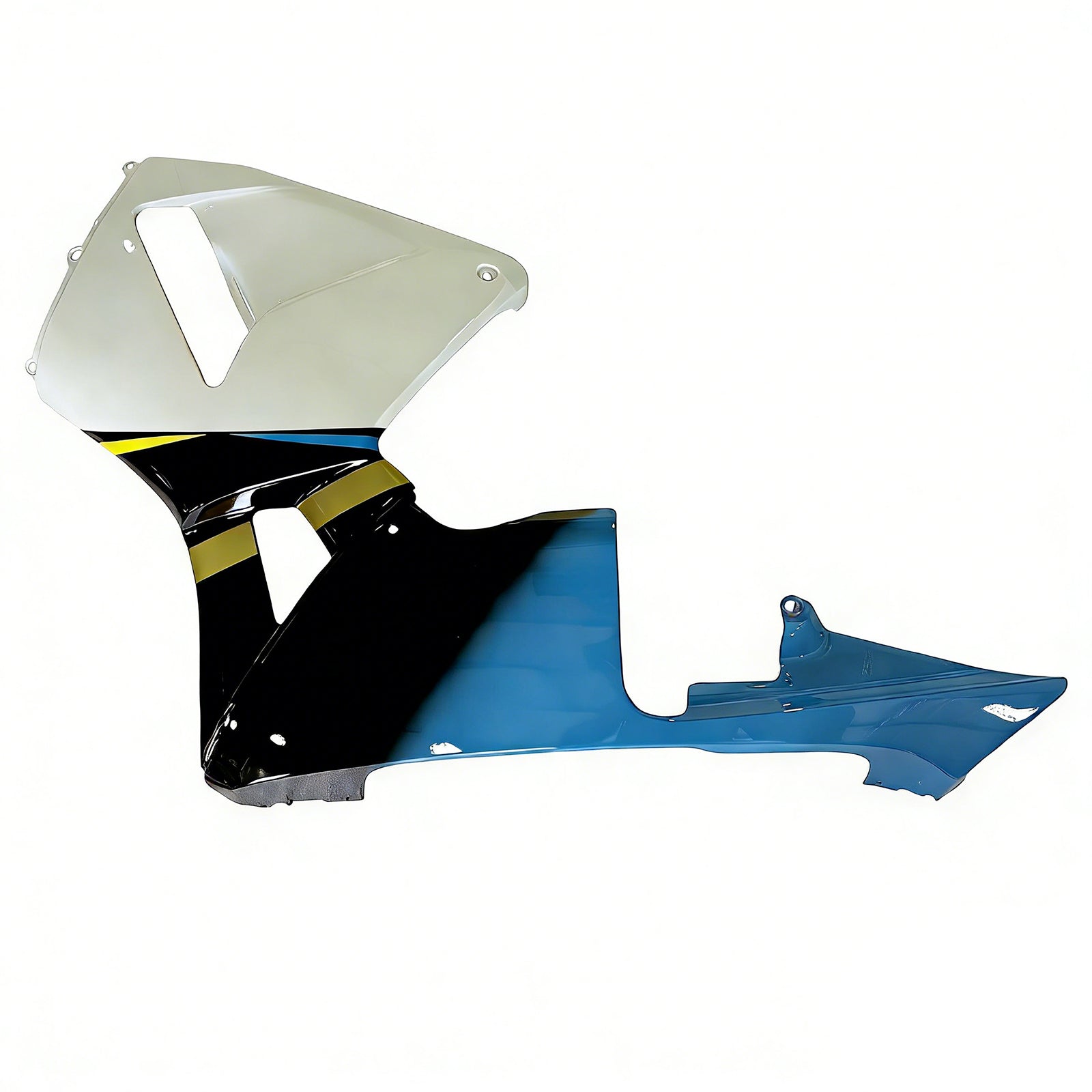 Amotopart 2005-2006 Honda CBR600RR White&Blue Fairing Kit
