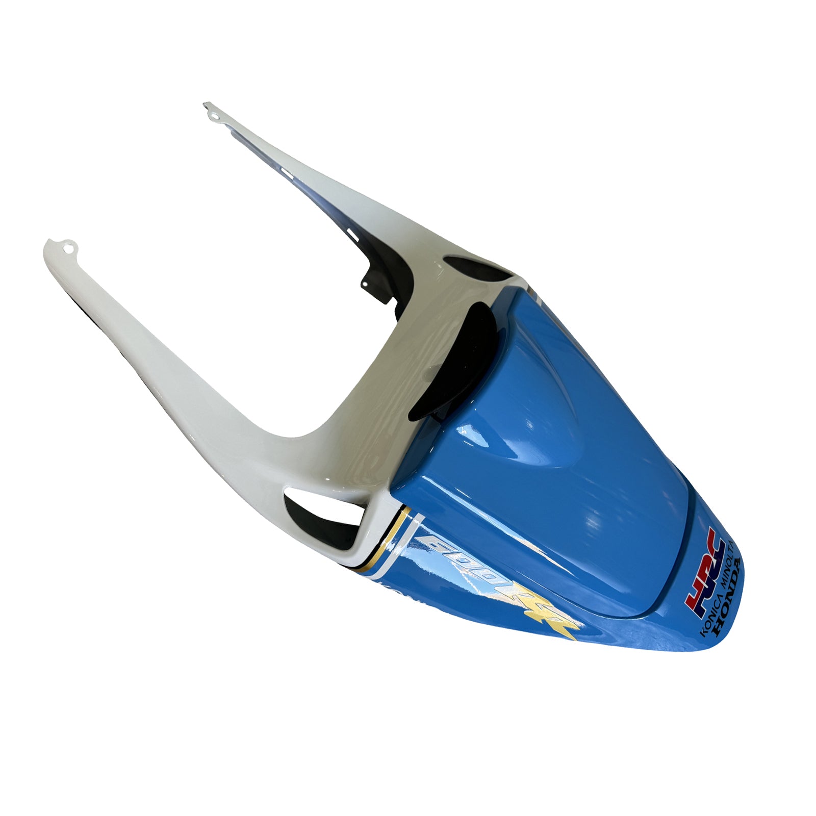 Amotopart 2005-2006 Honda CBR600RR White & Blue Fairing Kit