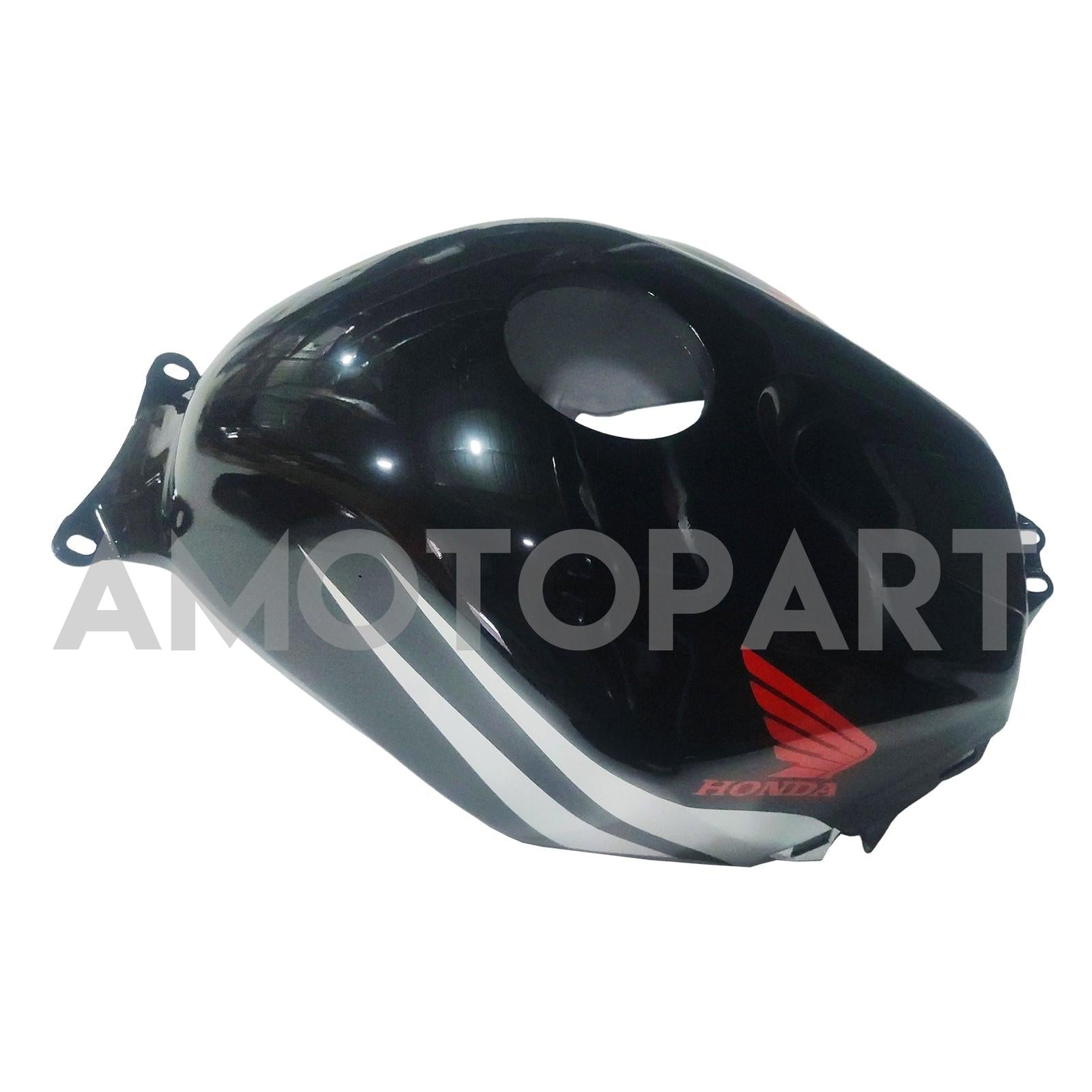 Amotopart 2005-2006 Kit carena Honda CBR600RR nero e argento