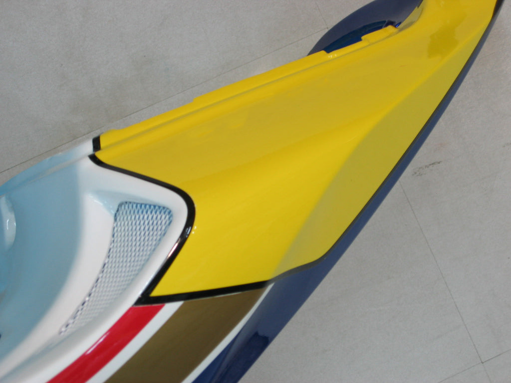 Amotopart 2005-2006 Honda CBR600RR Yellow&Blue Style2 Fairing Kit