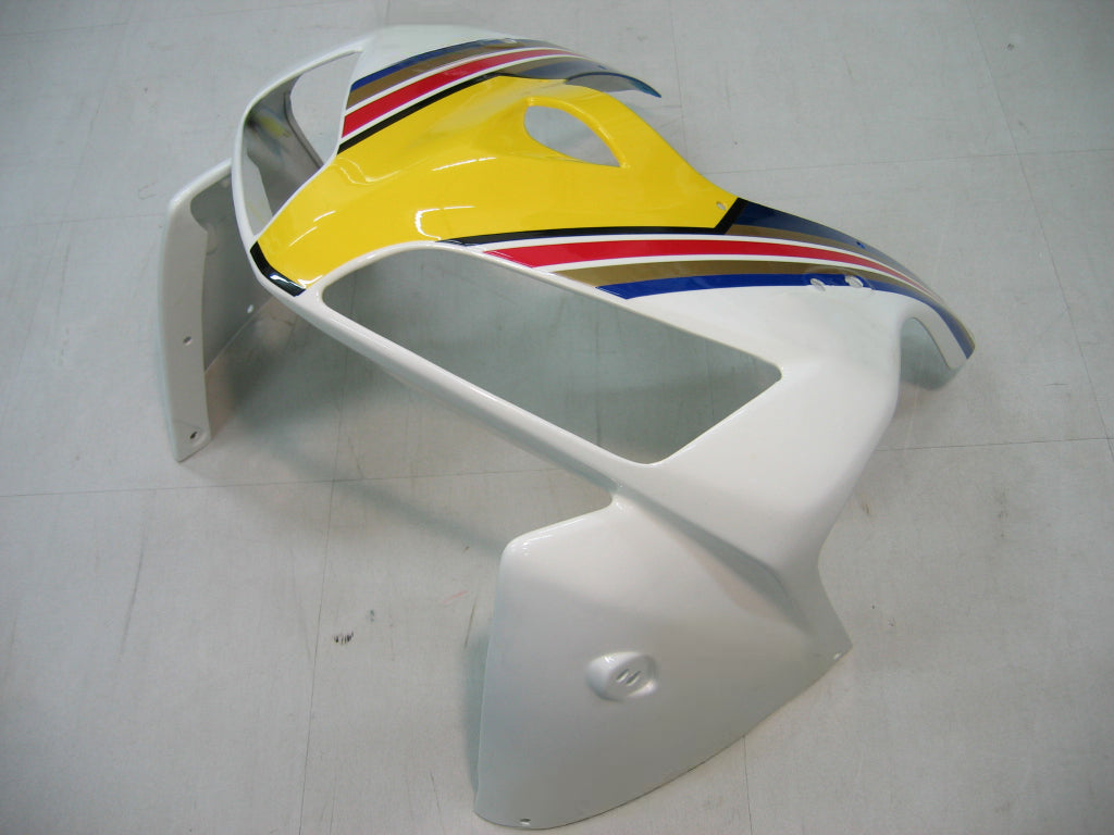 Amotopart 2005-2006 Honda CBR600RR Yellow&Blue Style2 Fairing Kit