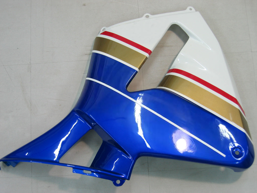 Amotopart 2005-2006 Honda CBR600RR Yellow&Blue Style2 Fairing Kit