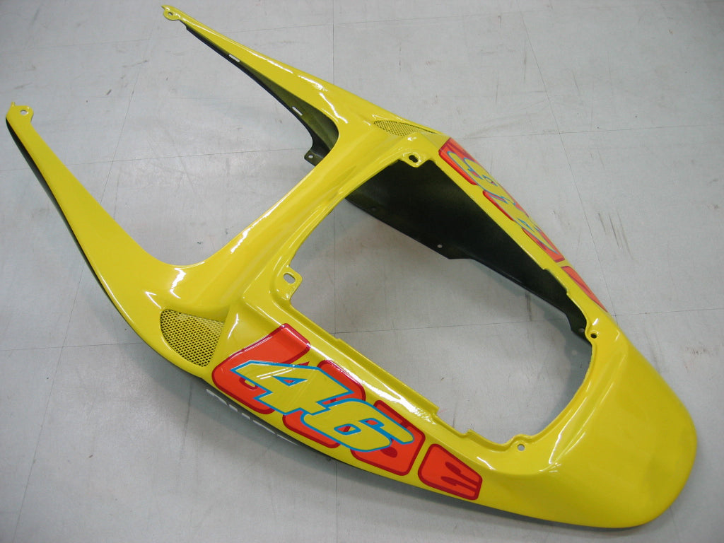 Amotopart 2005-2006 Honda CBR600RR Kit de carenado rojo amarillo