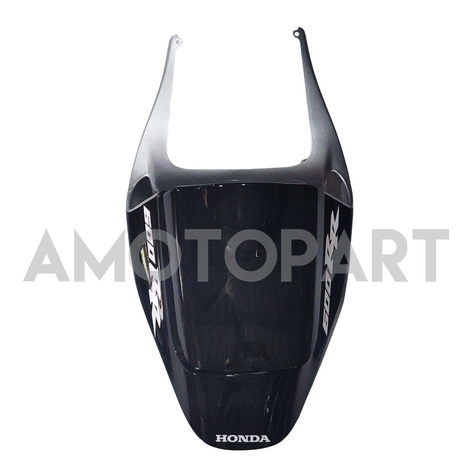 Amotopart 2005-2006 Honda CBR600RR Black&Silver Accent Fairing Kit