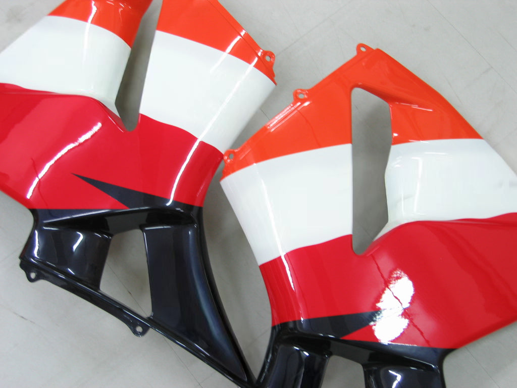 Amotopart 2005-2006 Honda CBR600RR Orange&Red Fairing Kit