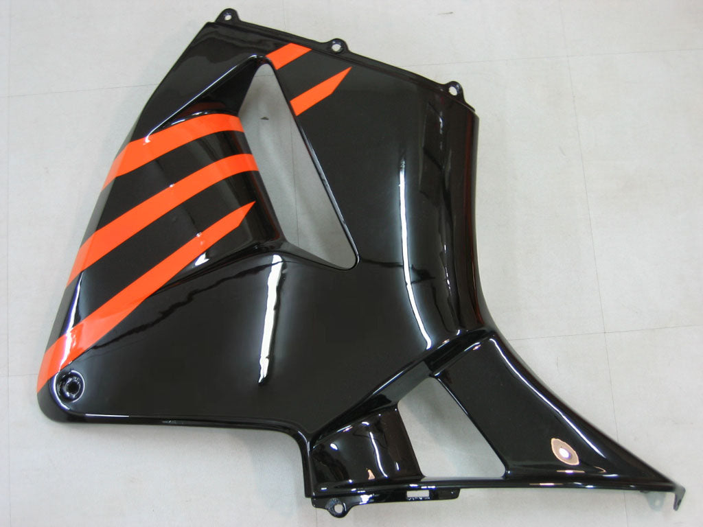 Amotopart 2005-2006 Honda CBR600RR Black&Orange Fairing Kit