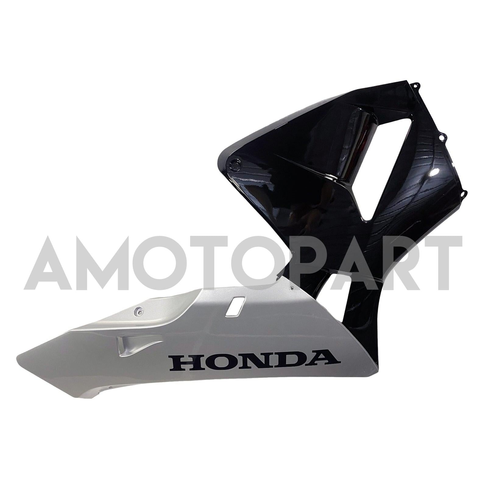 Amotopart 2005-2006 Honda CBR600RR Fairing Black & Sliver Kit