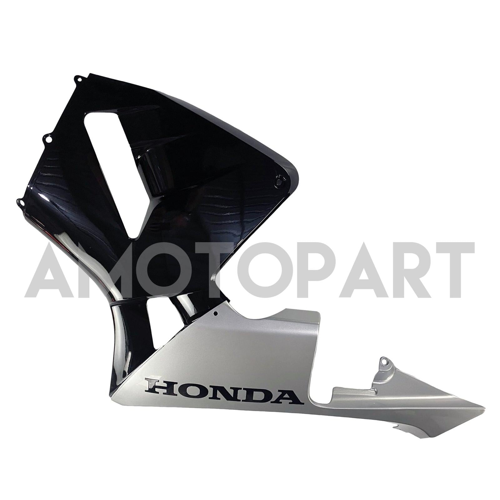 Amotopart 2005-2006 Honda CBR600RR Fairing Black & Sliver Kit