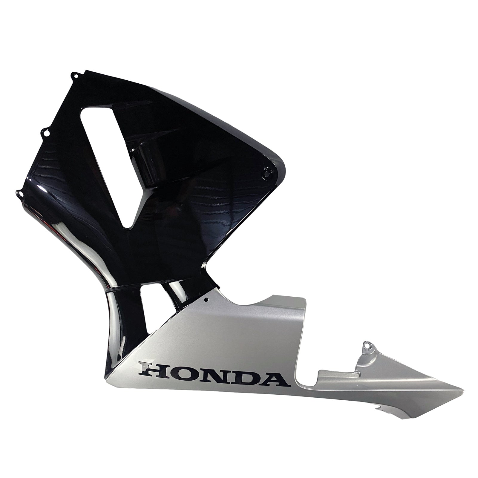 Amotopart 2005-2006 Honda CBR600RR FARION BLACK & SLIVER KIT