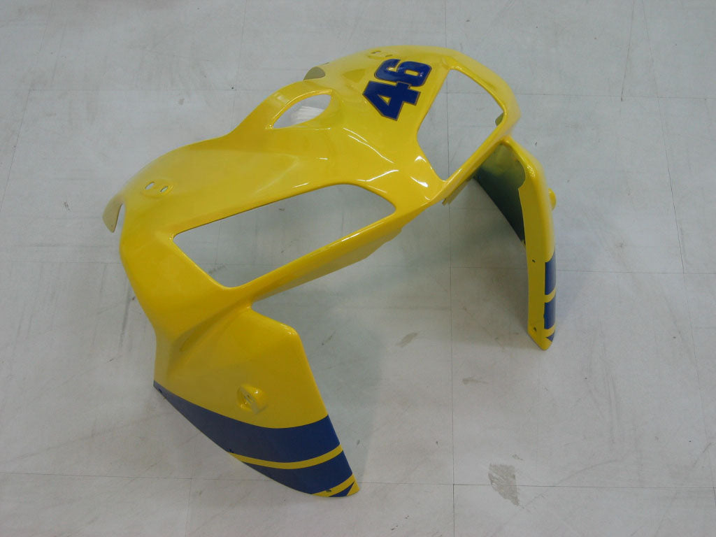 Amotopart 2005-2006 Honda CBR600RR Yellow&Blue Style1 Fairing Kit