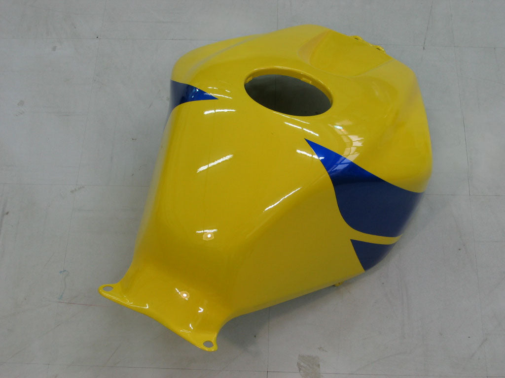 Amotopart 2005-2006 Honda CBR600RR Yellow&Blue Style1 Fairing Kit