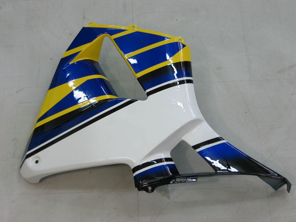 Amotopart 2005-2006 Honda CBR600RR Yellow&Blue Style1 Fairing Kit
