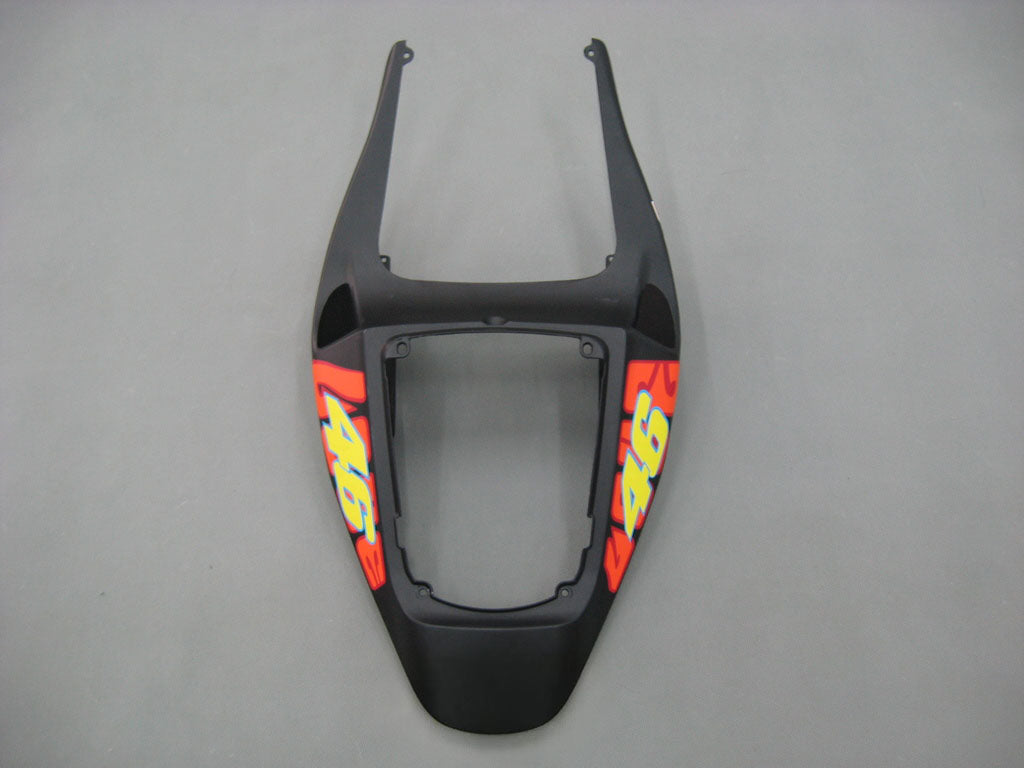 Amotopart 2005-2006 Honda CBR600RR Matte Black with Red Logos Fairing Kit