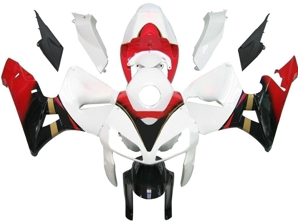 Kit carenatura bianco e rosso Amotopart 2005-2006 Honda CBR600RR