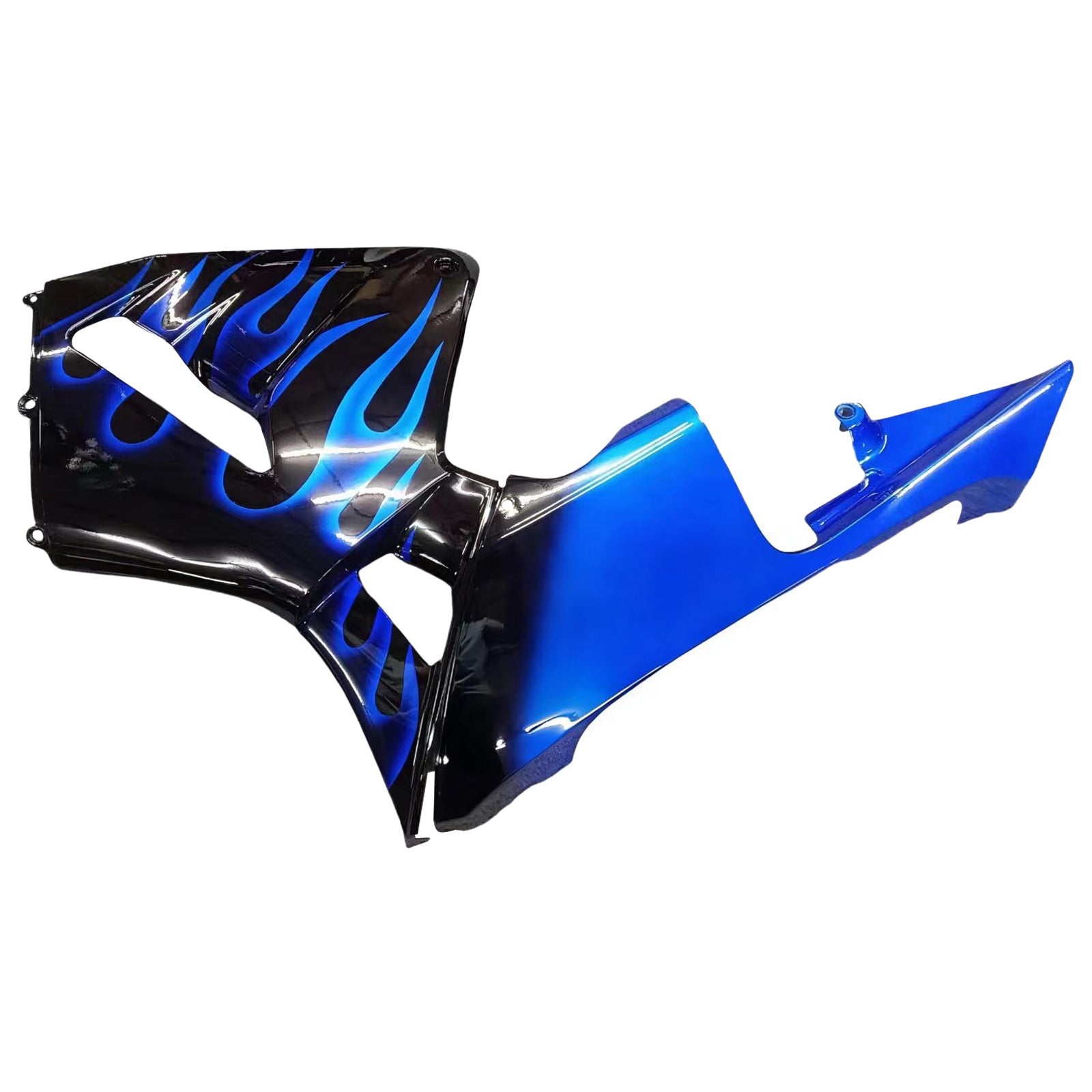 Amotopart 2005-2006 Honda CBR600RR Kit de carenado negro y azul