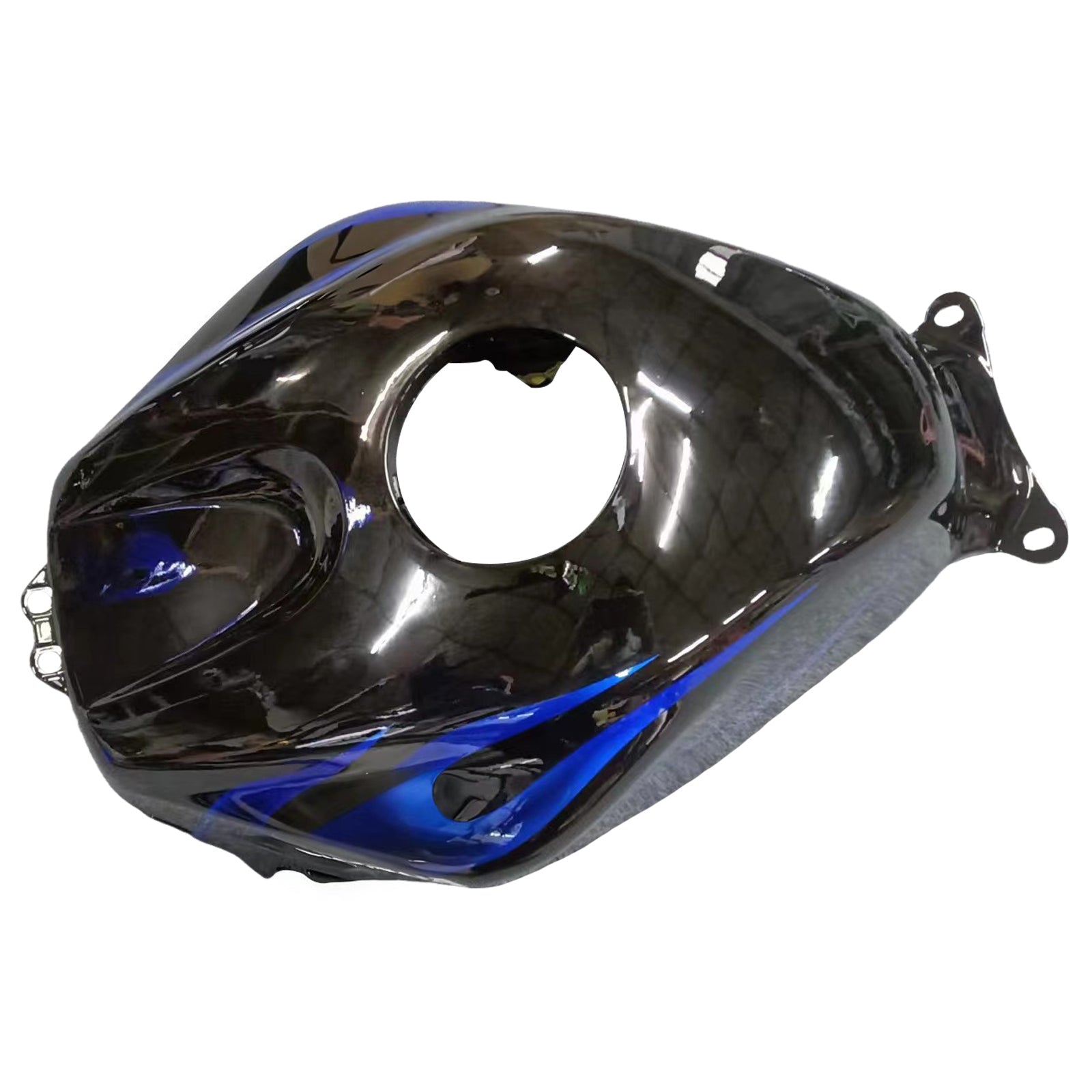 Amotopart 2005-2006 Honda CBR600RR Kit de carenado negro y azul